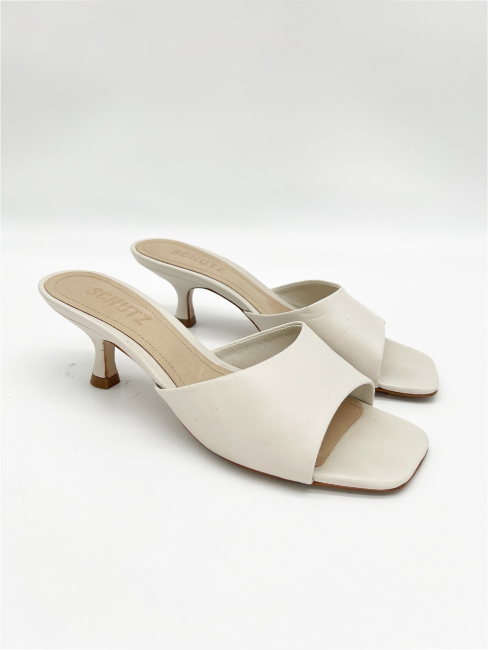 Schutz Womens Dethalia SandalsLeather 5.5 B